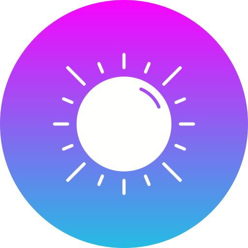 Sun free icon