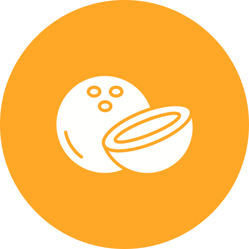 noix de coco Icône gratuit