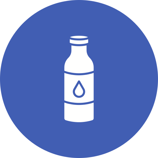 botella de agua icono gratis