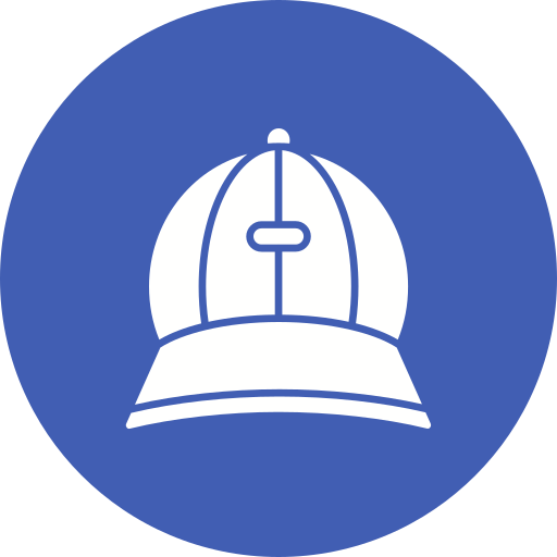 gorra de beisbol icono gratis