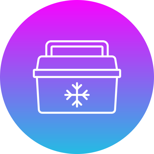 Ice box Generic gradient fill icon