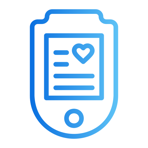 Pulse oximeter free icon