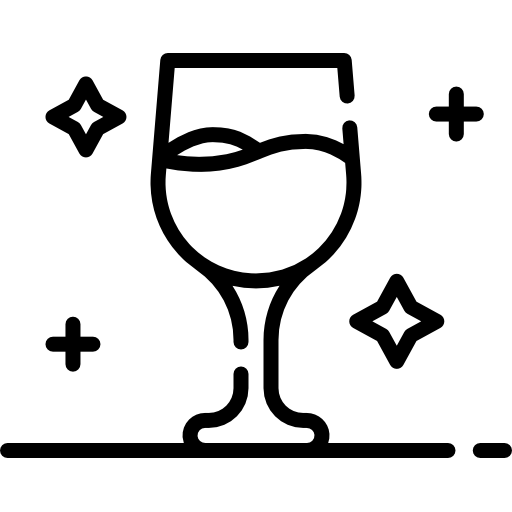 vino icono gratis