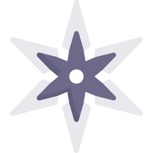 shuriken icono gratis