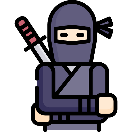 Ninja Special Lineal color icon