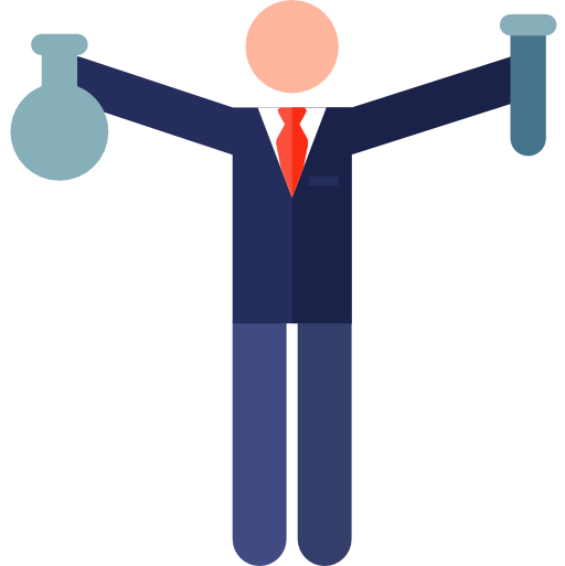 científico icono gratis