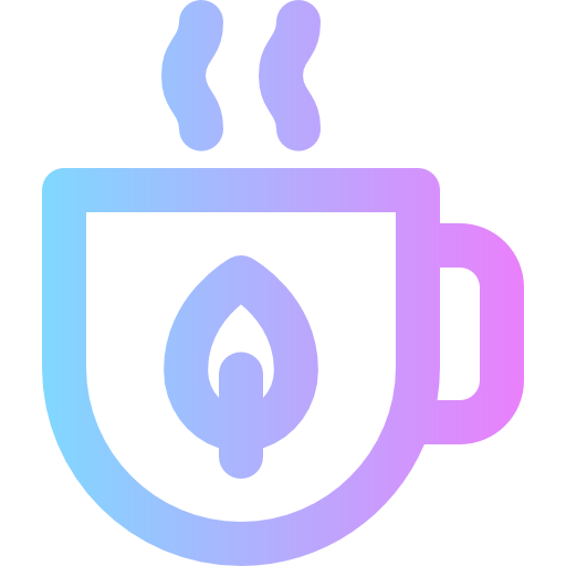 Tea Super Basic Rounded Gradient icon