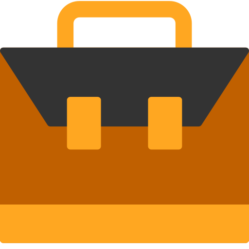 maletín icono gratis