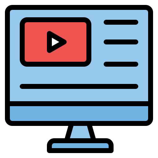 aula on-line grátis ícone