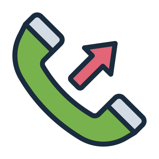 Outcoming call free icon Outcoming call free icon