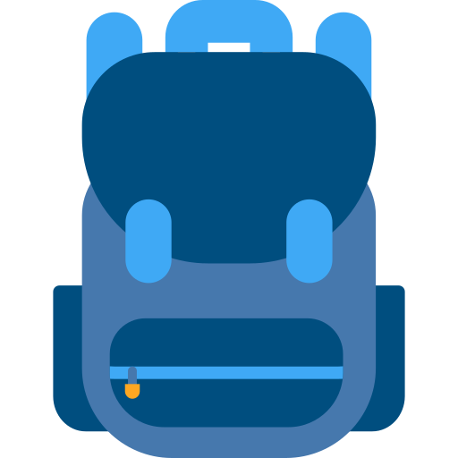 mochila icono gratis