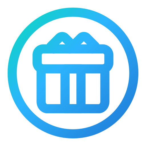 caja de regalo icono gratis