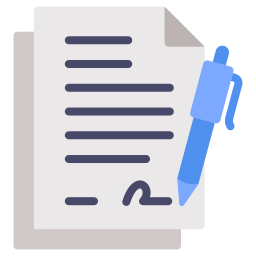 Contract Generic color fill icon