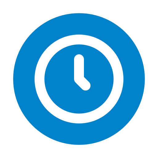 Clock Generic color fill icon