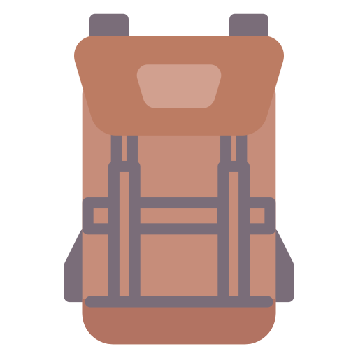 mochila icono gratis