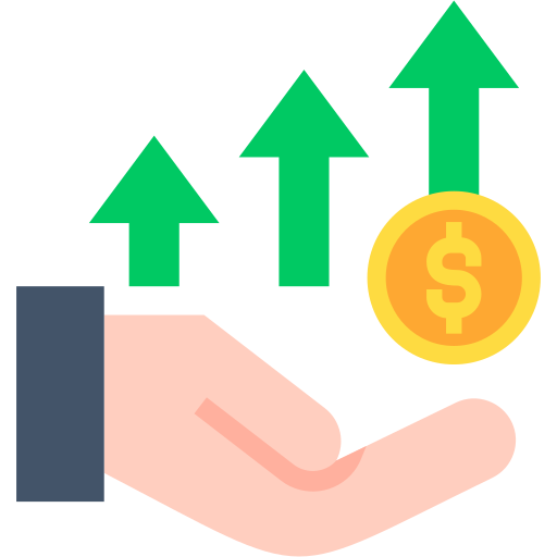 crecimiento icono gratis