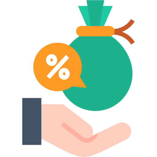 ganancia icono gratis