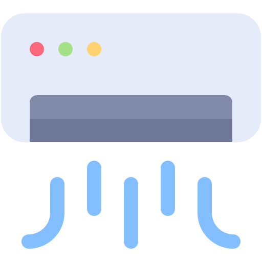 aire acondicionado icono gratis