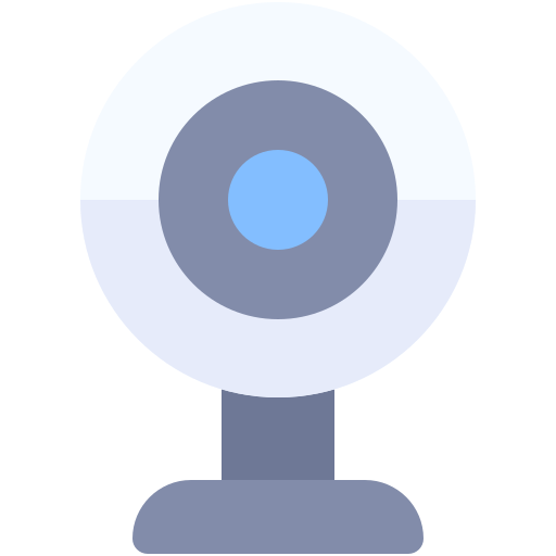 cámara web icono gratis