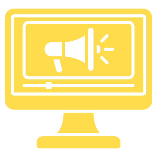vídeo marketing icono gratis