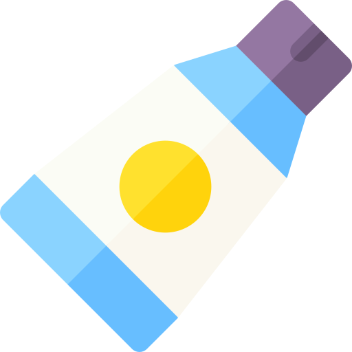 crème solaire Icône gratuit