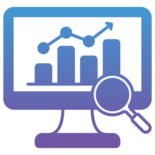 Statistics Generic gradient fill icon