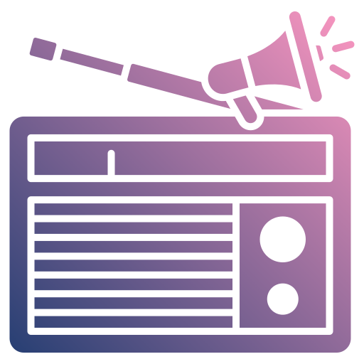 라디오 광고 무료 아이콘 라디오 광고 무료 아이콘