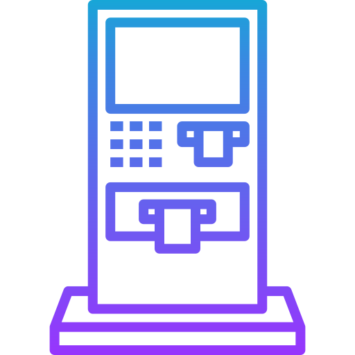 Atm Machine Generic Gradient Outline Icon