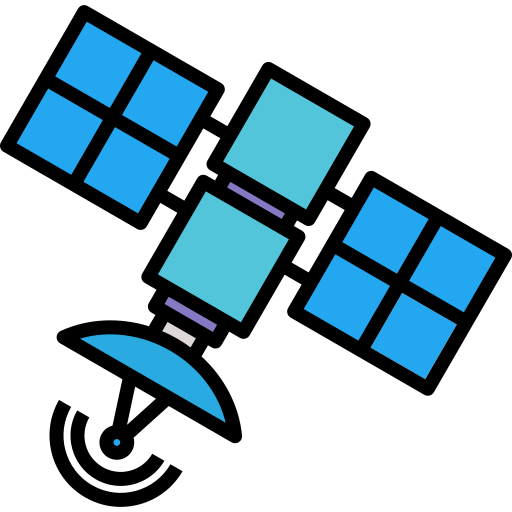 satélite icono gratis