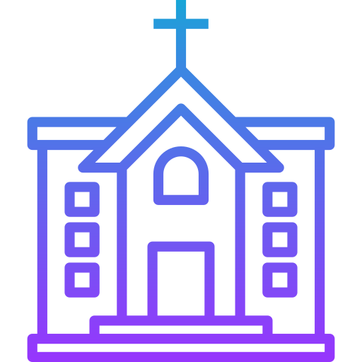 Church Generic gradient outline icon