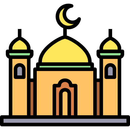 Mosque Generic color lineal-color icon