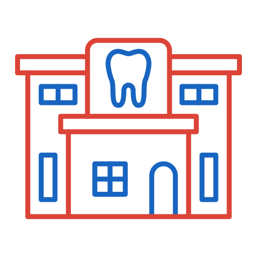 clínica dental icono gratis