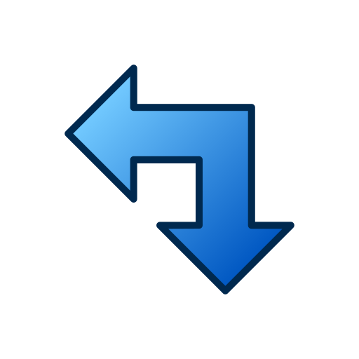 zwei wege kostenlos Icon zwei wege kostenlos Icon