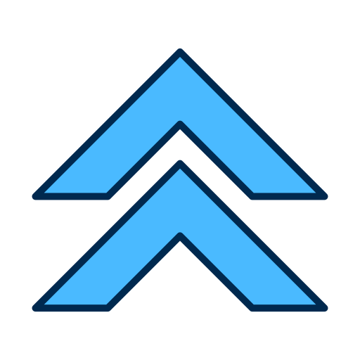 chevron-double-up kostenlos Icon
