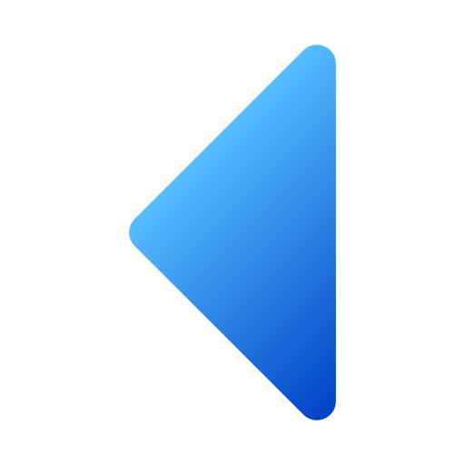 Left arrow Generic gradient fill icon