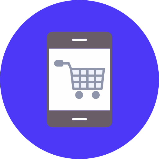 Mobile commerce free icon Mobile commerce free icon