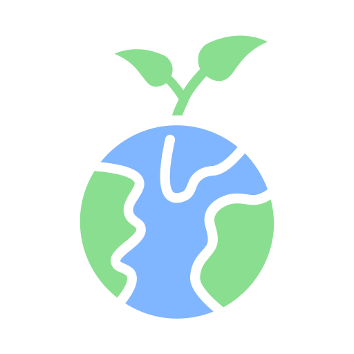 Eco earth - free icon