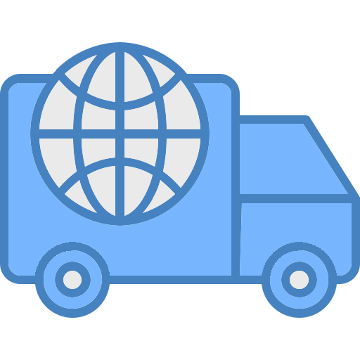 livraison mondiale Icône gratuit livraison mondiale Icône gratuit