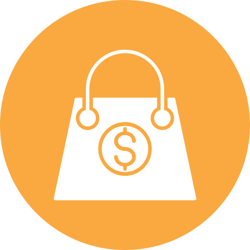 bolsa de compras grátis ícone bolsa de compras grátis ícone