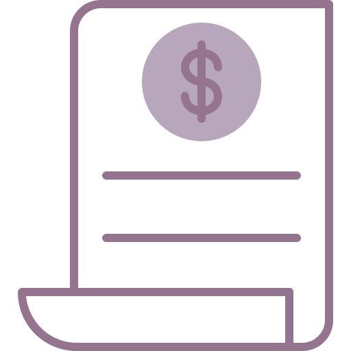 facture Icône gratuit