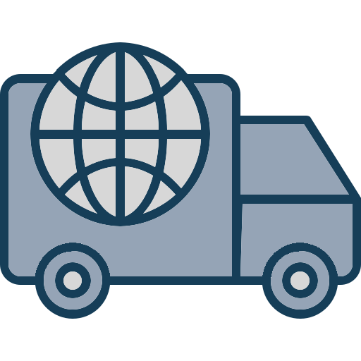 livraison mondiale Icône gratuit livraison mondiale Icône gratuit