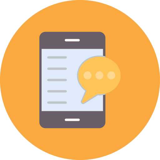 Mobile application free icon Mobile application free icon