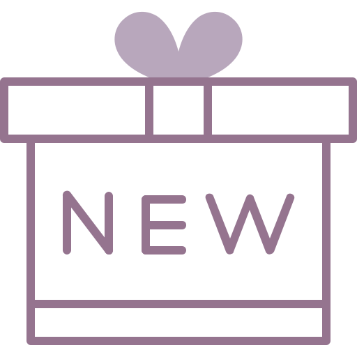 nouveau produit Icône gratuit