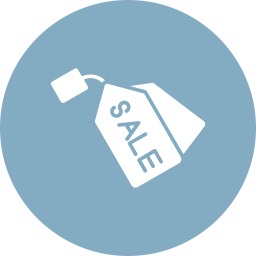 Sale tag Generic color fill icon