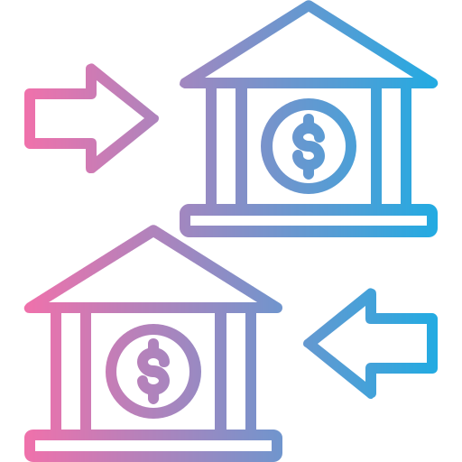 Online banking Generic gradient outline icon