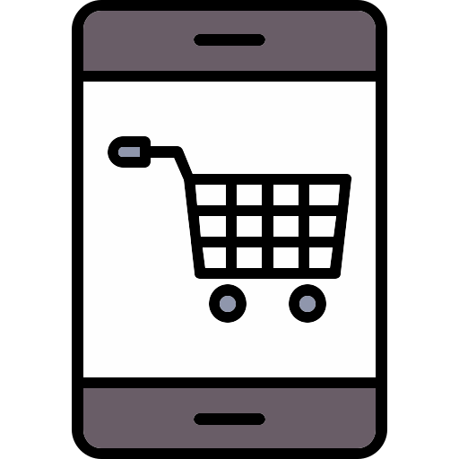 Mobile commerce free icon Mobile commerce free icon