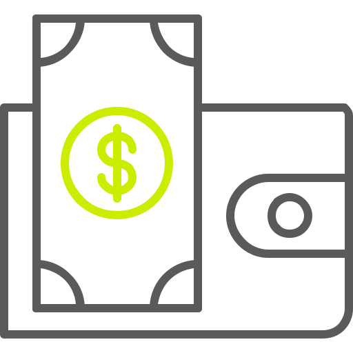 billetera icono gratis