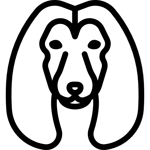 sabueso afgano icono gratis