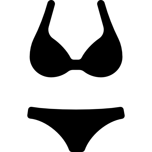 Bikini De La Mujer Icono Gratis 