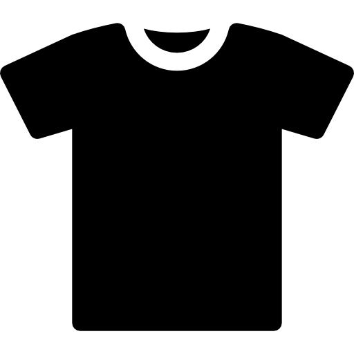 Casual t shirt   free icon